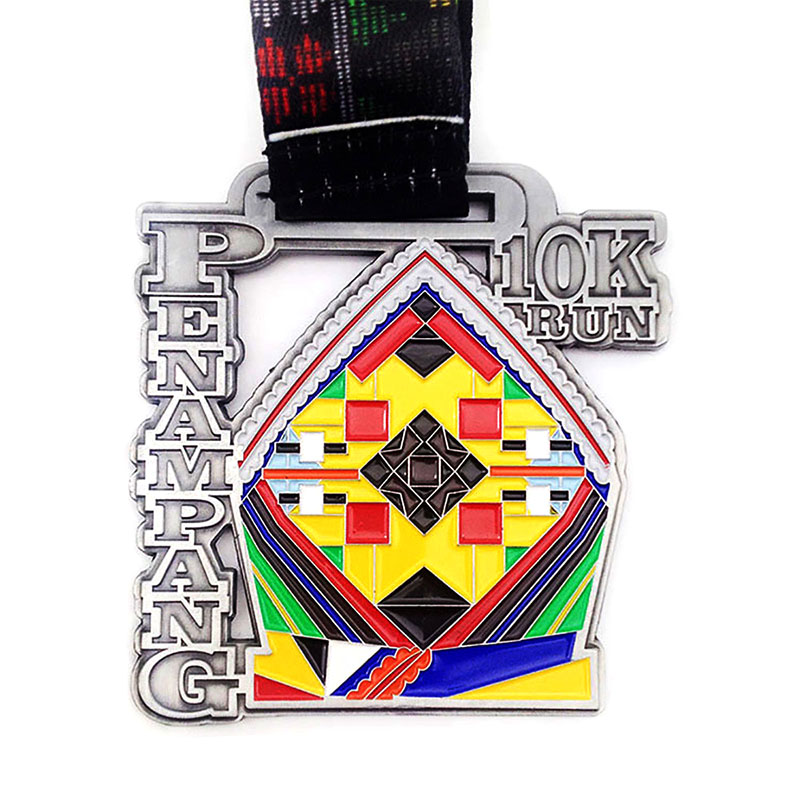 Enamel Infill Colour Medals