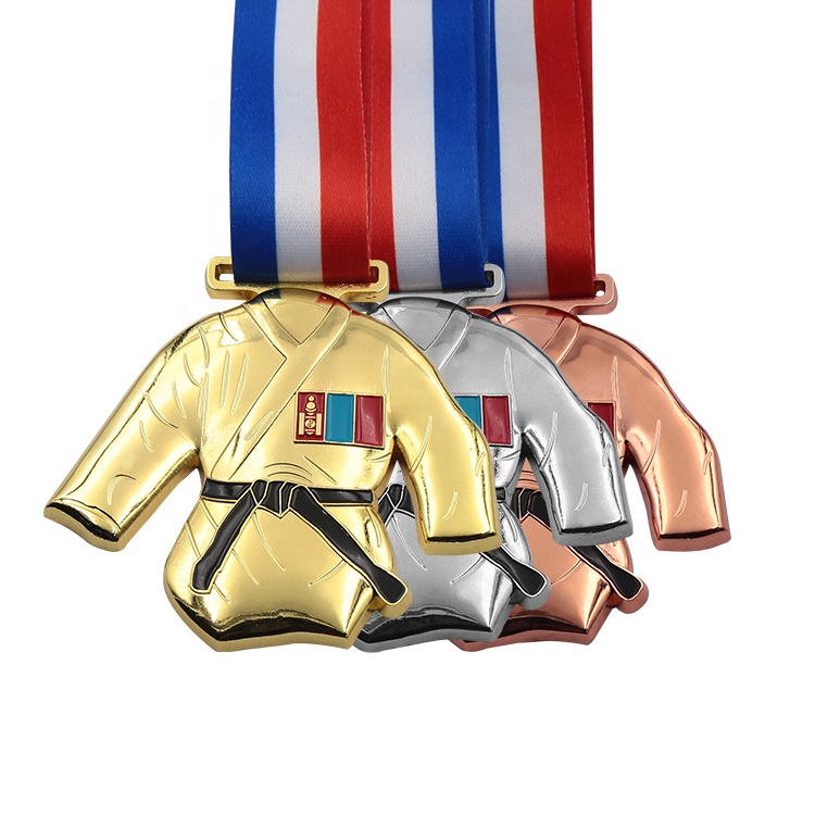 Enamel Infill Colour Medals