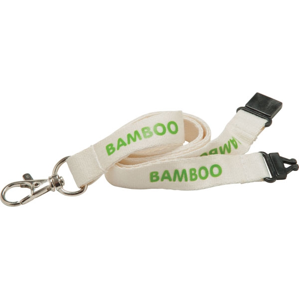 20mm Bamboo Fibre Lanyards